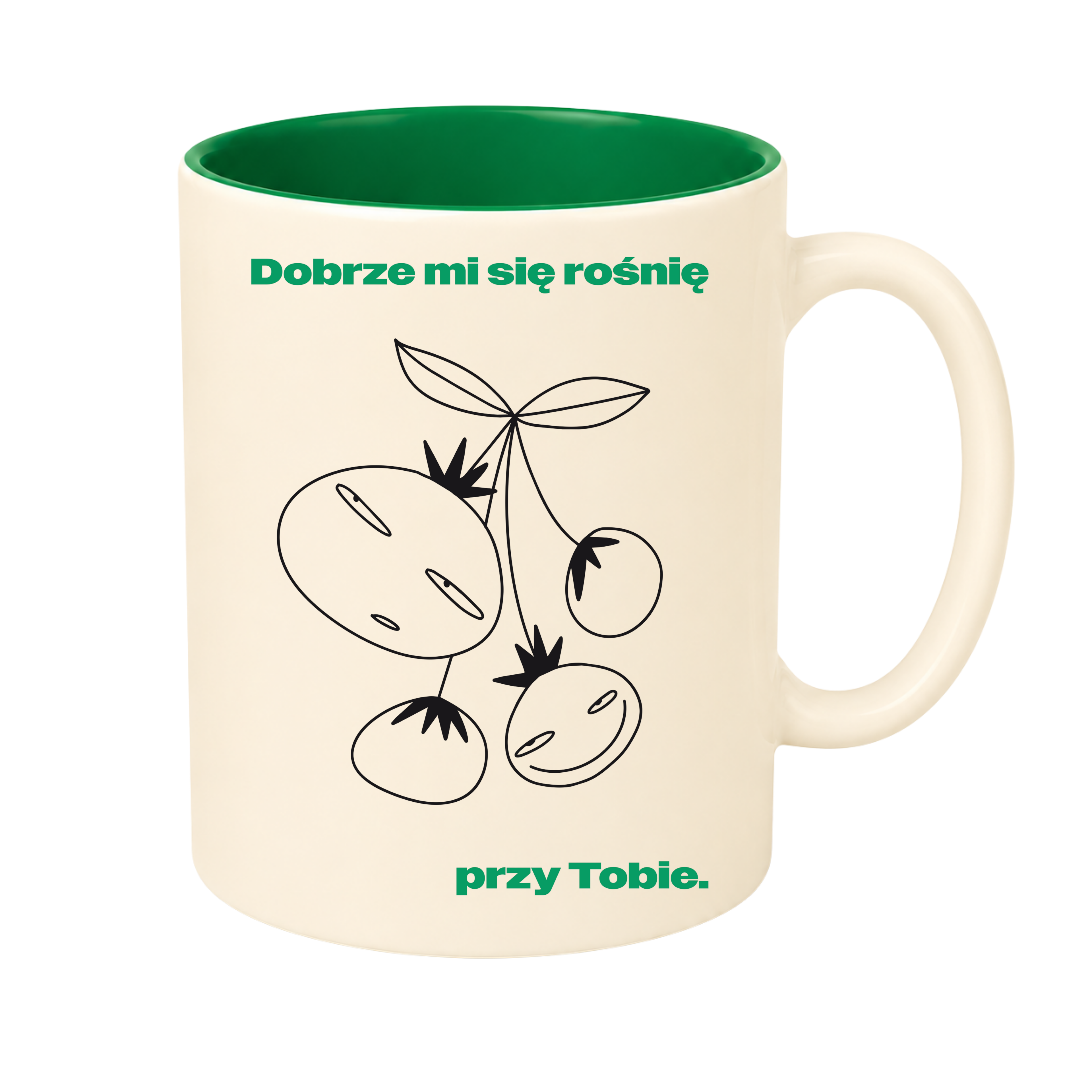 Dobrze mi się rośnie przy Tobie.